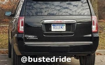 BILLEM2 - Vanity License Plate by Busted Ride