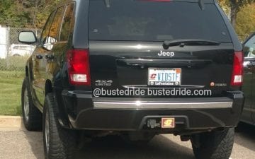 VIDSTF - Vanity License Plate by Busted Ride