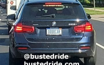 DODOCAR - Vanity License Plate by Busted Ride