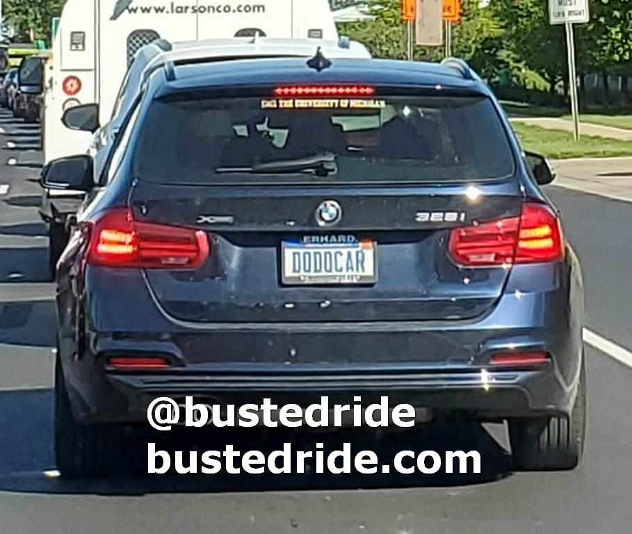 DODOCAR - Vanity License Plate by Busted Ride