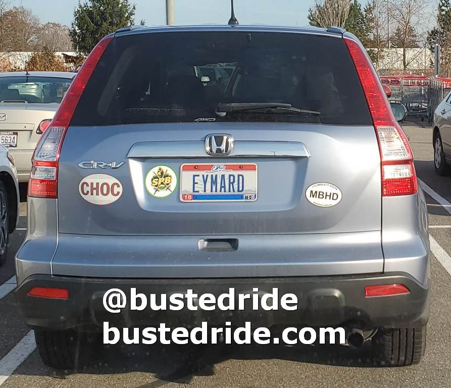 EYMARD - Vanity License Plate by Busted Ride