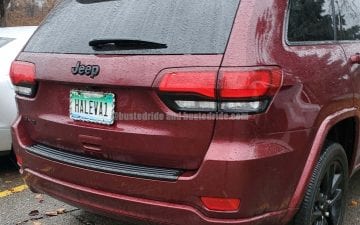 HALEVA1 - Vanity License Plate by Busted Ride