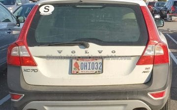 OHIO32 - Vanity License Plate by Busted Ride