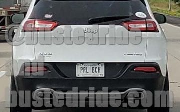 PRL BCH - Vanity License Plate by Busted Ride