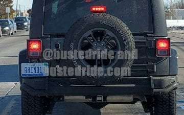 RHINO18 - Vanity License Plate by Busted Ride