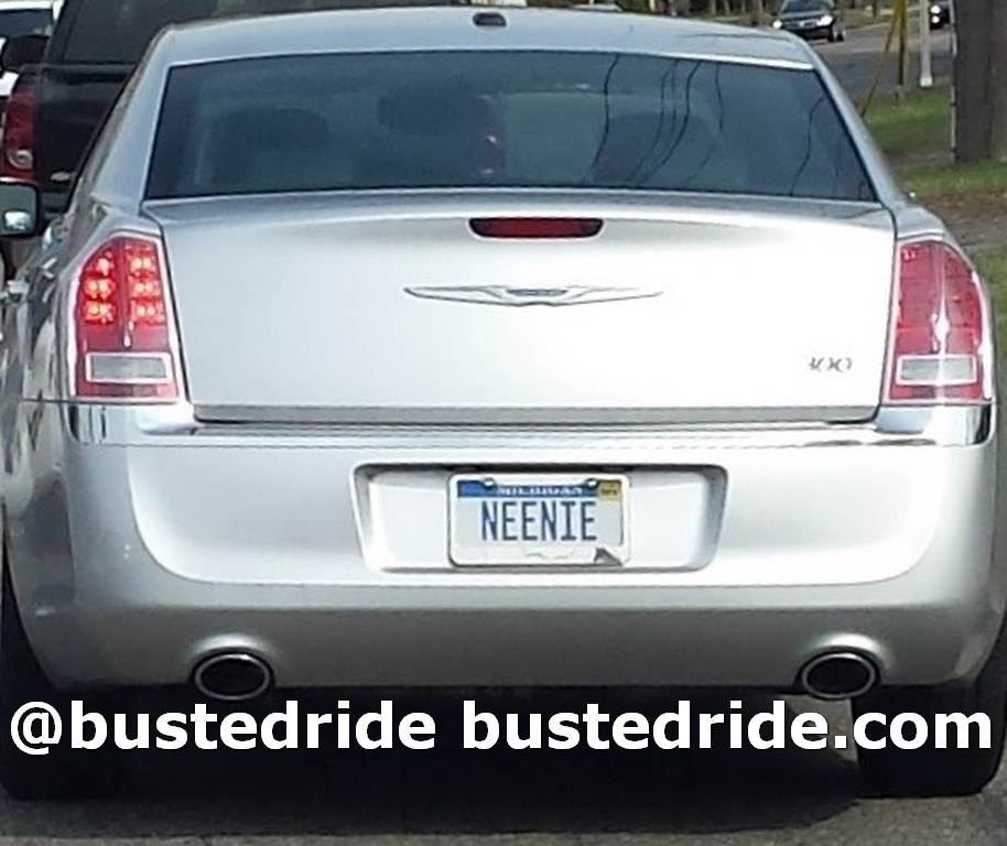 NEENIE - Vanity License Plate by Busted Ride