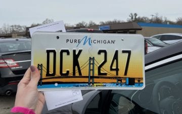 DCK 247 Accidental Vanity Plate - Vanity License Plate by Busted Ride