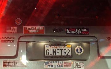 GUNFTR2 - Vanity License Plate by Busted Ride
