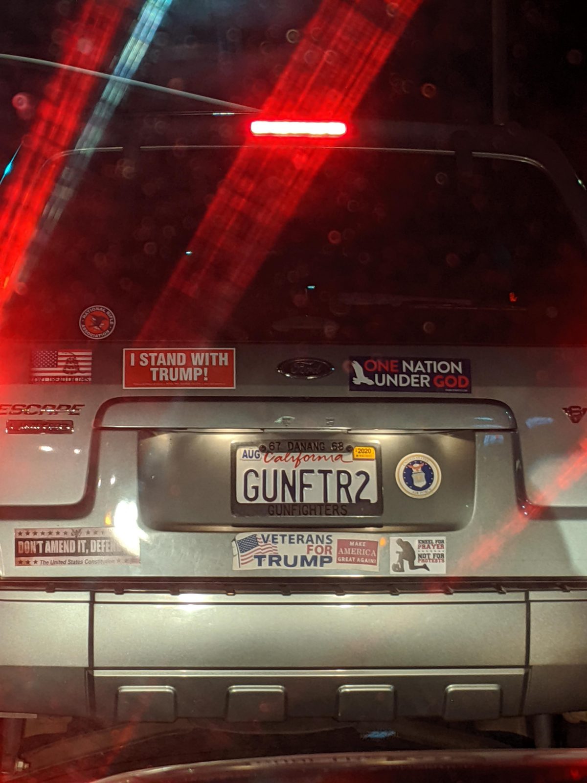 GUNFTR2 - Vanity License Plate by Busted Ride
