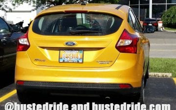 BESAILN - Vanity License Plate by Busted Ride