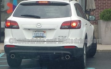 SAILCVX - Vanity License Plate by Busted Ride