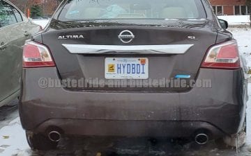 HYDBDI - Vanity License Plate by Busted Ride