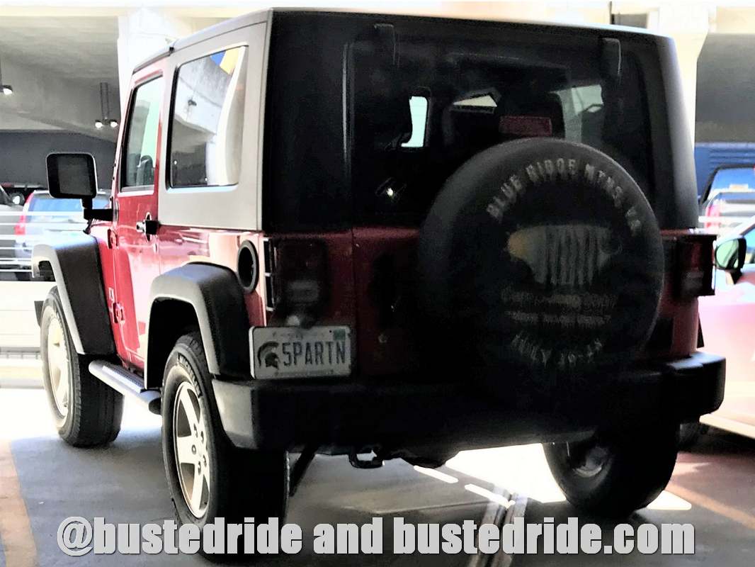 5PARTN - Vanity License Plate by Busted Ride