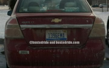 1396EMA - Vanity License Plate by Busted Ride