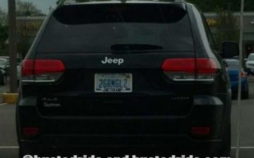 2GRMGLZ - Vanity License Plate by Busted Ride