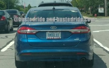 AMDGLAX - Vanity License Plate by Busted Ride