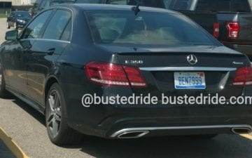 BENZ999 - Vanity License Plate by Busted Ride