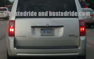 CMTRAN3 - Vanity License Plate by Busted Ride