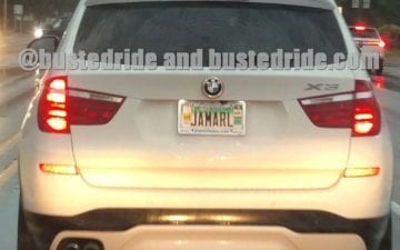 JAMARL - Vanity License Plate by Busted Ride