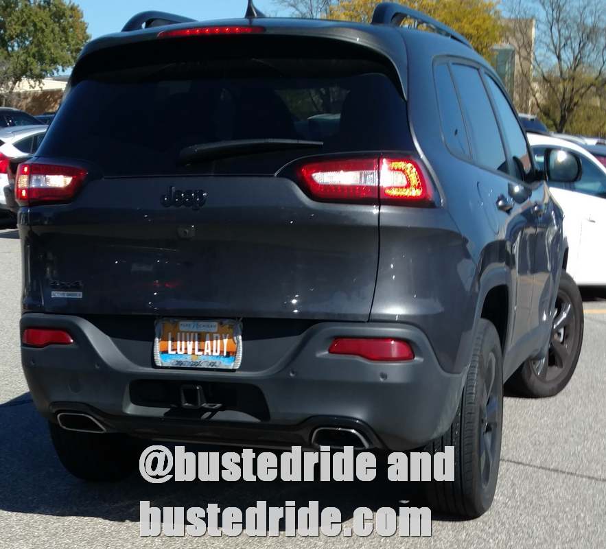 LUVLADY - Vanity License Plate by Busted Ride