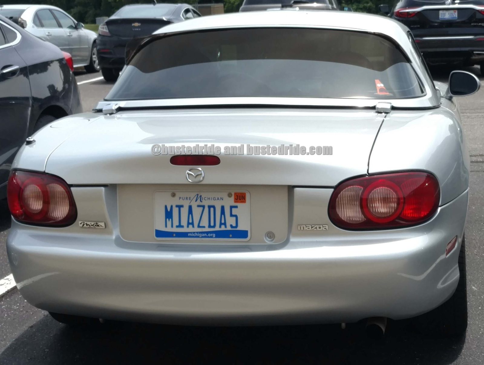 MIAZDA5 - Vanity License Plate by Busted Ride