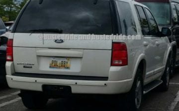 PDL BBY - Vanity License Plate by Busted Ride