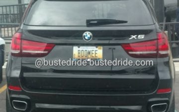 BOOMEE - Vanity License Plate by Busted Ride