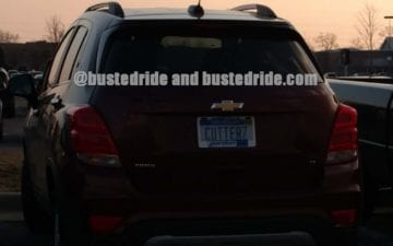CUTTERZ - Vanity License Plate by Busted Ride