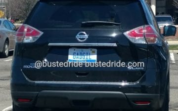 GADGIL - Vanity License Plate by Busted Ride