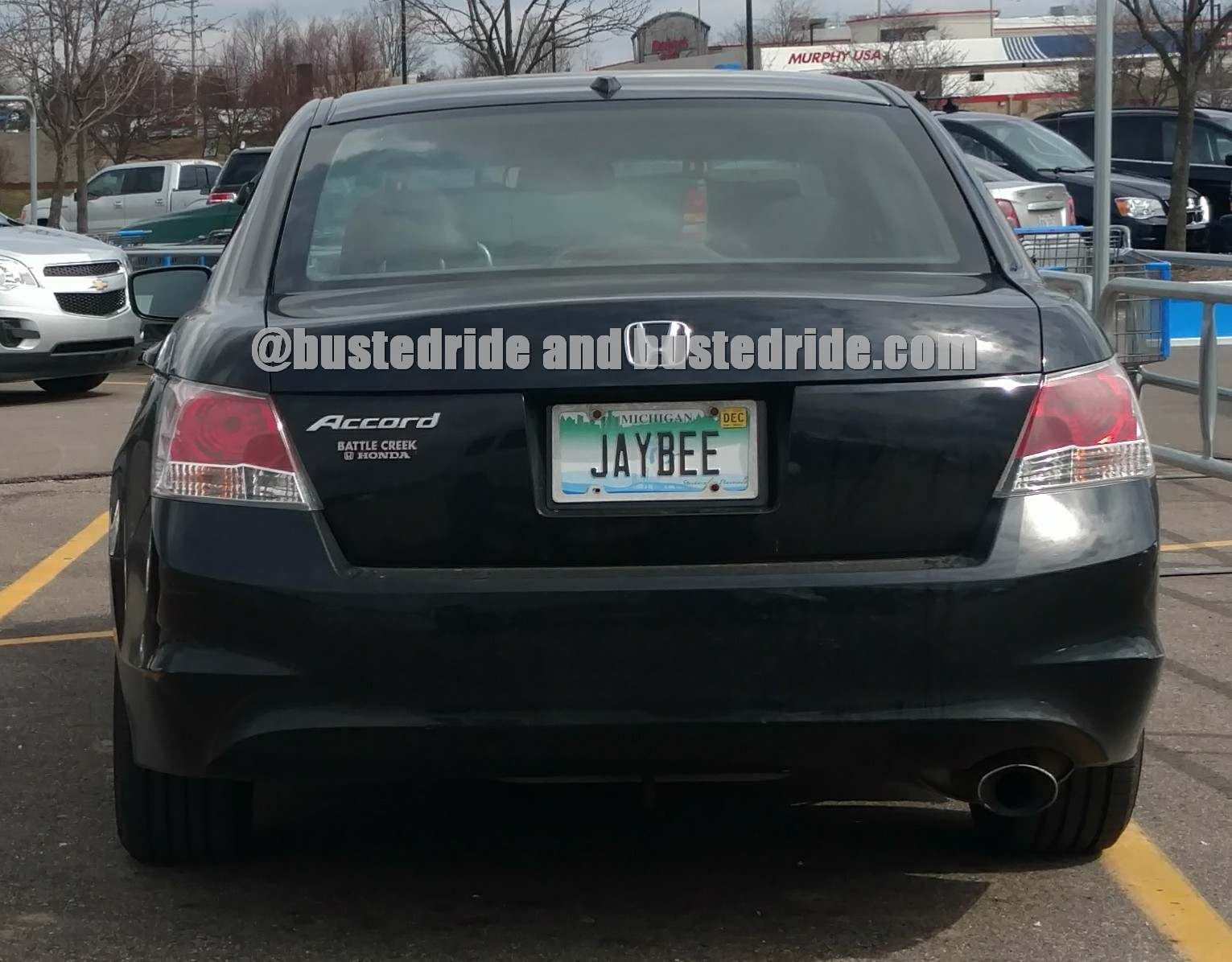 JAYBEE - Vanity License Plate by Busted Ride