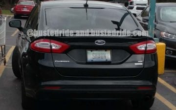 SHAUN - Vanity License Plate by Busted Ride