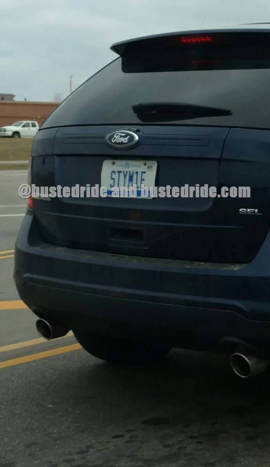 STYM1E - Vanity License Plate by Busted Ride