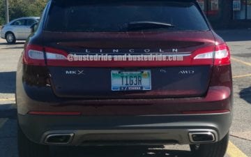 T1G3R - Vanity License Plate by Busted Ride
