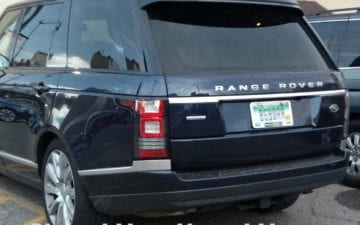 BGBDRR - Vanity License Plate by Busted Ride