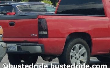 DESTROY - Vanity License Plate by Busted Ride