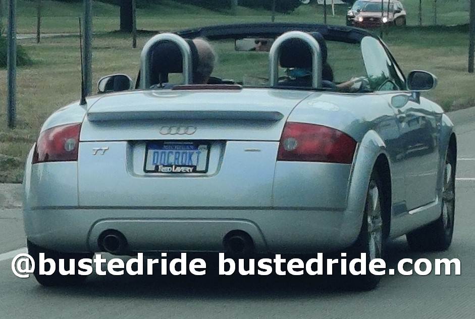DOCROKT - Vanity License Plate by Busted Ride