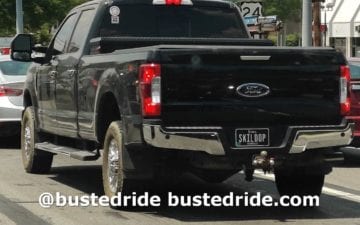 SKILDOP - Vanity License Plate by Busted Ride