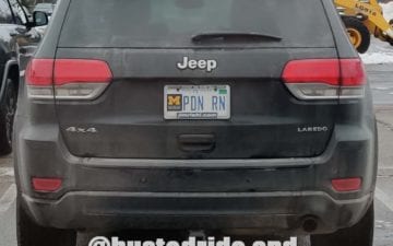PDN RN - Vanity License Plate by Busted Ride