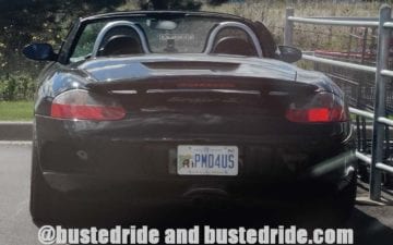 PM04US - Vanity License Plate by Busted Ride