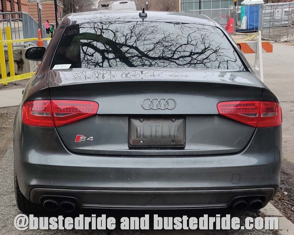 DLTFLYR - Vanity License Plate by Busted Ride