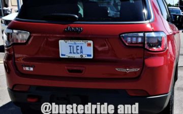 ILEA - Vanity License Plate by Busted Ride