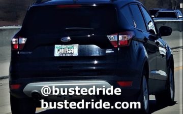 MIDVEST - Vanity License Plate by Busted Ride