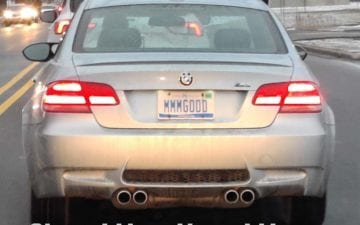 MMMGOOD - Vanity License Plate by Busted Ride