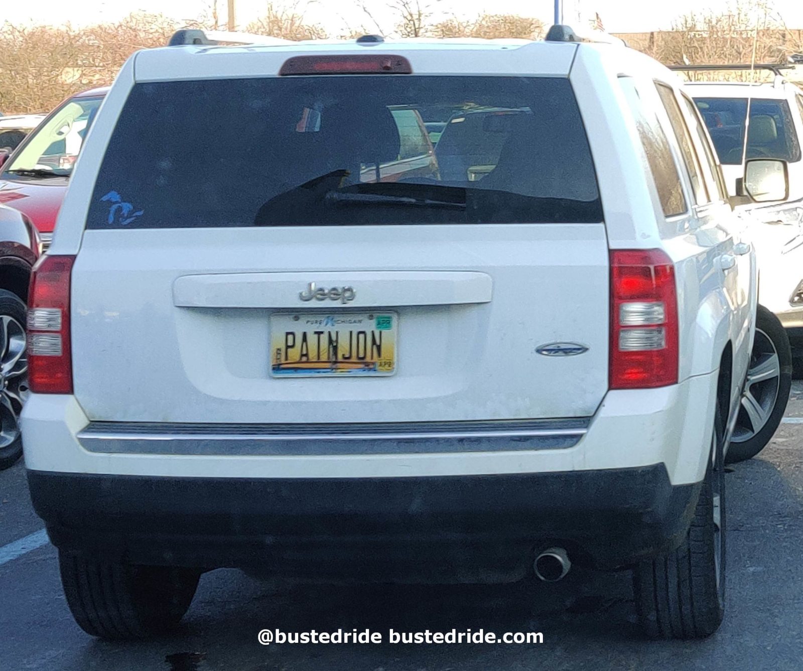 PATNJON - Vanity License Plate by Busted Ride