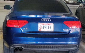 PPLEE - Vanity License Plate by Busted Ride