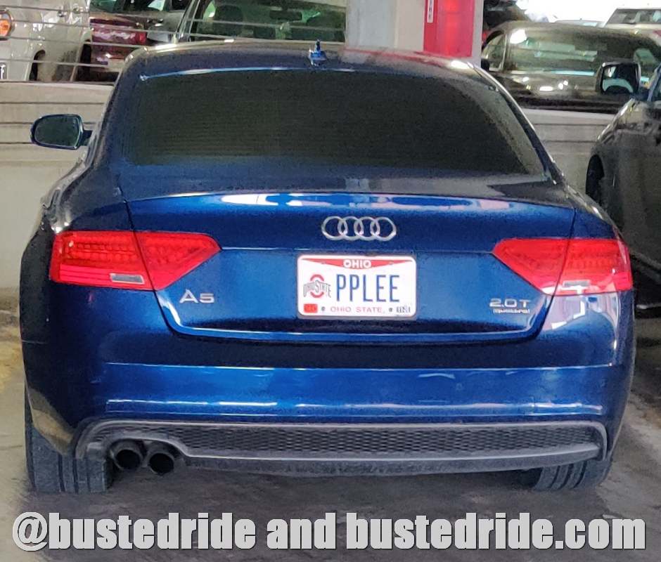 PPLEE - Vanity License Plate by Busted Ride