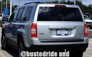 USSCG10 - Vanity License Plate by Busted Ride