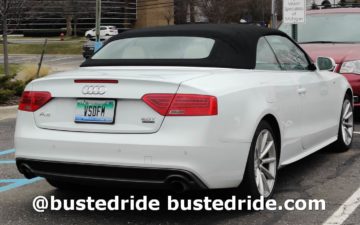 VSOFM - Vanity License Plate by Busted Ride
