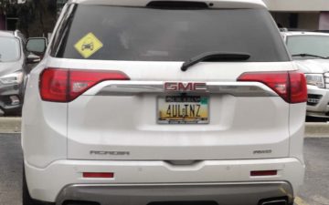 4ULINZ - Vanity License Plate by Busted Ride