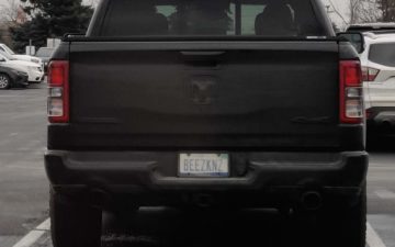 BEEZKNZ - Vanity License Plate by Busted Ride